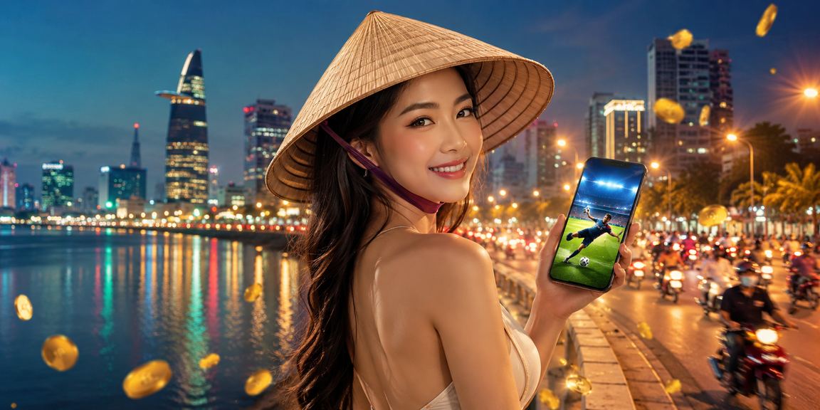 Cộng đồng người dùng cá cược thể thao tại TP. Hồ Chí Minh với hình ảnh nón lá đặc trưng