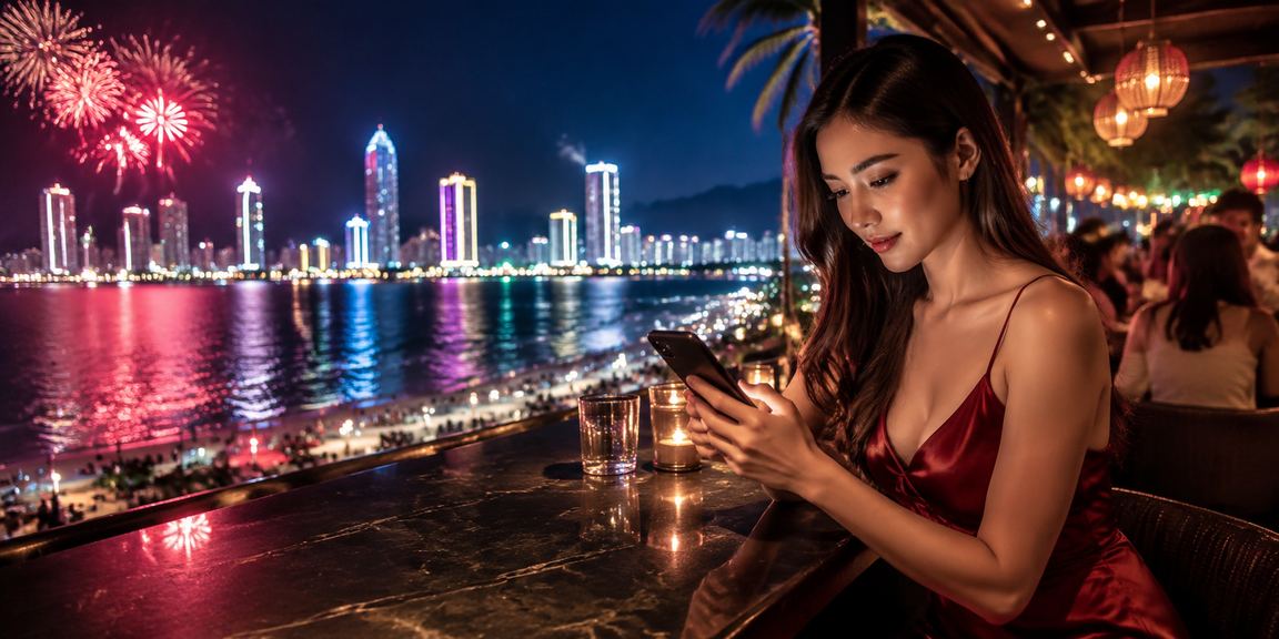 Người dùng theo dõi bóng đá và cá cược qua điện thoại tại Vũng Tàu